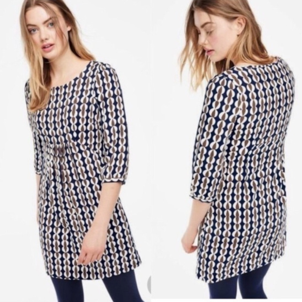 Boden Geometric Shift Dress 6L